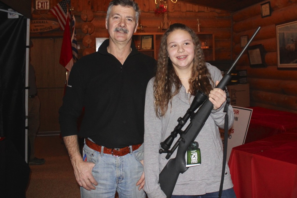 Kacie Peever Remington Rifle Winner