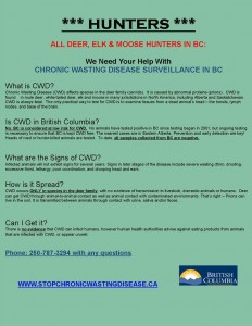 Chronic Wasting Disease Surveillance Program