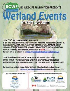 Wetlands Keepers Workshop Poster