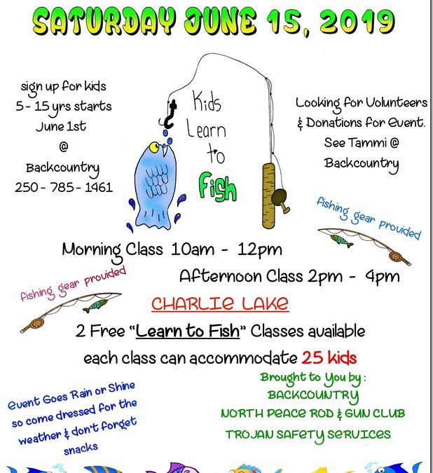 2019 Kids Learn to Fish and Fishing Derby